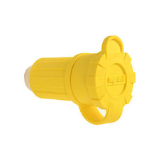 WaterTight Straight Blade IP67 Connector 15A 250V 6-15R, Yellow WaterTight Straight Blade IP67 Connector 15A 250V 6-15R, Yellow