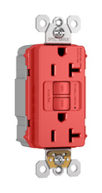 PlugTail® Spec-Grade 20A Self-Test Duplex GFCI North American-Compliant , Red PlugTail® Spec-Grade 20A Self-Test Duplex GFCI North American-Compliant , Red