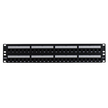 Cat 6A 48 Port Rack Mount Patch Panel Cat 6A 48 Port Rack Mount Patch Panel