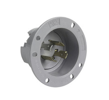20A NEMA L1420 Inlet, Gray 20A NEMA L1420 Inlet, Gray