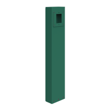 Power Pedestal 1-Gang - Green