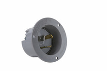 20A NEMA L1020 Inlet, Gray 20A NEMA L1020 Inlet, Gray
