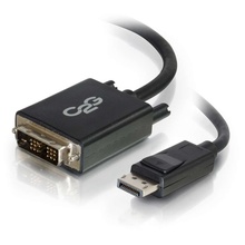 15ft (4.6m) DisplayPort™ Male to Single Link DVI-D Male Adapter Cable - Black 15ft (4.6m) DisplayPort™ Male to Single Link DVI-D Male Adapter Cable - Black