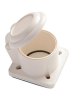 Series 16 Panel-Mount NEMA 3R Flip-Lid Cover, White Series 16 Panel-Mount NEMA 3R Flip-Lid Cover, White