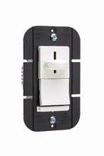 Discontinued - Discontinued - LS Series Incandescent Slide Dimmer, White