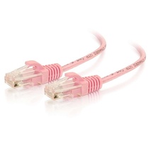 1ft (0.3m) Cat6 Snagless Unshielded (UTP) Slim Ethernet Network Patch Cable - Pink 1ft (0.3m) Cat6 Snagless Unshielded (UTP) Slim Ethernet Network Patch Cable - Pink