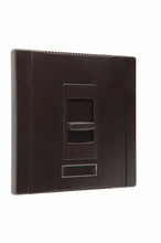 Discontinued - Discontinued - Titan Series Fluorescent 2 Wire Dimmer, Brown