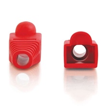 Discontinued - RJ45 Snagless Boot Cover (6.0mm OD) Multipack (TAA Compliant) (50-Pack) - Red