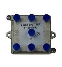 6-Way 1GHz Vertical Coax Splitter 6-Way 1GHz Vertical Coax Splitter