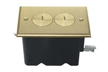 1-Gang Tamper-Resistant Floor Box Assembly (for Wood Sub-Floors) 1-Gang Tamper-Resistant Floor Box Assembly (for Wood Sub-Floors)