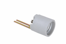 Medium Base Lampholder, White