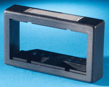 FURNITURE BEZEL, .625" DEEP FOR TIA 569 2.71" x 1.38" FURNITURE OPENING, BLACK FURNITURE BEZEL, .625" DEEP FOR TIA 569 2.71" x 1.38" FURNITURE OPENING, BLACK