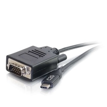 15ft (4.6m) USB-C to VGA Video Adapter Cable 15ft (4.6m) USB-C to VGA Video Adapter Cable