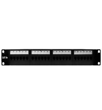 Discontinued - Cat 5e 24-Port Rack Mount Patch Panel Discontinued - Cat 5e 24-Port Rack Mount Patch Panel