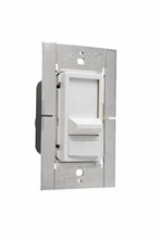 Discontinued - Discontinued - Wide Slide Series Dimmer, White