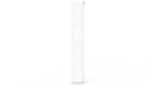 Mighty Mo 20 Hex Pattern Vertical Cable Management Panel, 8', 15" Deep, White