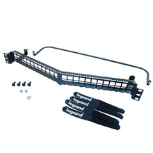 Infinium HDJ Series 48-Port Unloaded Angled Panel with Label Kit, Black Infinium HDJ Series 48-Port Unloaded Angled Panel with Label Kit, Black