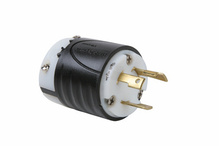 30A NEMA L530 Plug - Black Back, White Front Body 30A NEMA L530 Plug - Black Back, White Front Body