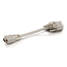 8in One HD15 VGA Male to Two HD15 VGA Female Y-Cable 8in One HD15 VGA Male to Two HD15 VGA Female Y-Cable