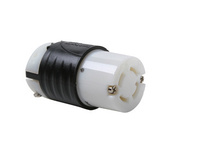30A Non-NEMA Connector - Black Back, White Front Body