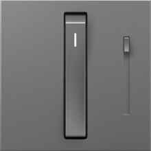 Discontinued - adorne® 700W Incandescent/Halogen Whisper® Dimmer, Magnesium, with Microban®