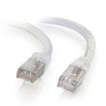 14ft (4.25m) Cat6 Snagless Shielded (STP) Ethernet Network Patch Cable - White 14ft (4.25m) Cat6 Snagless Shielded (STP) Ethernet Network Patch Cable - White