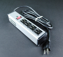 Plug-In Outlet Center Unit / 120V/15A/4 O/L /lighted switch/6' cord Plug-In Outlet Center Unit / 120V/15A/4 O/L /lighted switch/6' cord