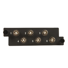 Infinium HDFP Adapter Panel 6 ST Simplex, for OM4 or SM Infinium HDFP Adapter Panel 6 ST Simplex, for OM4 or SM