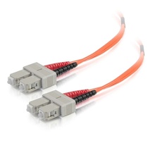 39.3ft (12m) SC-SC 50/125 OM2 Duplex Multimode PVC Fiber Optic Cable - Orange 39.3ft (12m) SC-SC 50/125 OM2 Duplex Multimode PVC Fiber Optic Cable - Orange