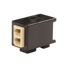 HDFM Fiber Module with HiLOC Boot, Duplex, LC, Beige HDFM Fiber Module with HiLOC Boot, Duplex, LC, Beige