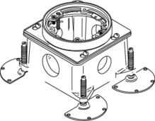 889B Cast-Iron Floor Box 889B Cast-Iron Floor Box