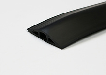 Corduct 15' Overfloor Cord Protector, Black Corduct 15' Overfloor Cord Protector, Black