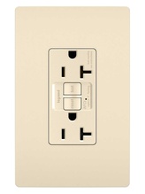 radiant® 20A Tamper-Resistant AFCI Receptacle, Light Almond