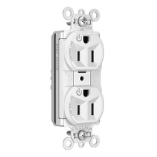 PlugTail® Heavy Duty Spec Grade Plug Load Controllable Receptacle, 15A, 125V, White