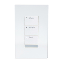 Wattstopper PLUS Tunable White Wallstation, 6 Button, White Wattstopper PLUS Tunable White Wallstation, 6 Button, White