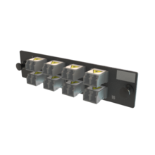 Q-Series Keyed OFP  Adapter Panel 16 Fibers, Gray Q-Series Keyed OFP  Adapter Panel 16 Fibers, Gray