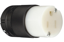 15A 125V CLAMPLOCK CONN BLACK ** *