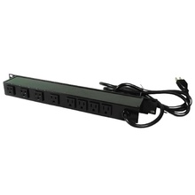 Rack Mount 120V/15A/8 rear O/L /lighted switch/15' cord Rack Mount 120V/15A/8 rear O/L /lighted switch/15' cord