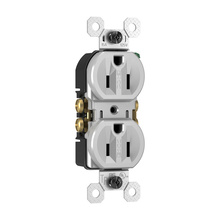 Trademaster® 15A 125V Weather-Resistant Duplex Receptacle, Gray Trademaster® 15A 125V Weather-Resistant Duplex Receptacle, Gray