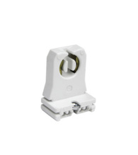 Fluorescent Lampholder, White