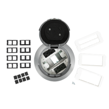 6IN PREWIRED FLUSH STYLE ASSEM AA BRUSHED ALUMINUM 6IN PREWIRED FLUSH STYLE ASSEM AA BRUSHED ALUMINUM