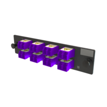 Q-Series Keyed OFP Adapter Panel 16 Fibers, Violet Q-Series Keyed OFP Adapter Panel 16 Fibers, Violet