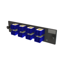 Q-Series Keyed OFP Adapter Panel 16 Fibers, Blue
