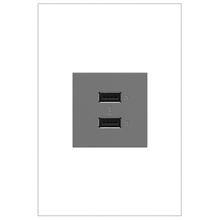 3.1A adorne® USB Outlet, Type A, Module, Magnesium 3.1A adorne® USB Outlet, Type A, Module, Magnesium