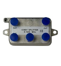 4-Way 1GHz Vertical Coax Splitter 4-Way 1GHz Vertical Coax Splitter