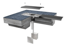 OFR Series Overfloor Raceway 3 Inch Poke-Thru Transition OFR Series Overfloor Raceway 3 Inch Poke-Thru Transition