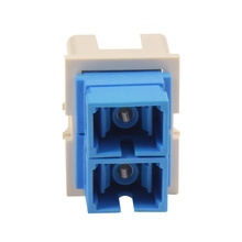 TRACJACK MODULE, 2-SC SIMPLEX SINGLEMODE CERAMIC BLUE ADAPTERS TRACJACK MODULE, 2-SC SIMPLEX SINGLEMODE CERAMIC BLUE ADAPTERS