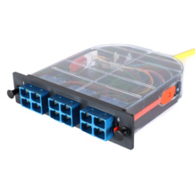 LM2 Cassette, 12 Fiber, SC Duplex (6), Single-Mode (OS2) to 1 Meter, 900um Tight Buffer Pigtail LM2 Cassette, 12 Fiber, SC Duplex (6), Single-Mode (OS2) to 1 Meter, 900um Tight Buffer Pigtail