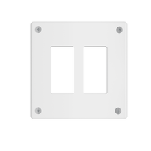 Mighty Mac™ WSP Series 2-Gang 10-Ga Steel Wall Plate, Decorator, White Mighty Mac™ WSP Series 2-Gang 10-Ga Steel Wall Plate, Decorator, White