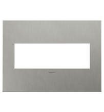 Extra-Capacity FPC Wall Plate, Brushed Stainless